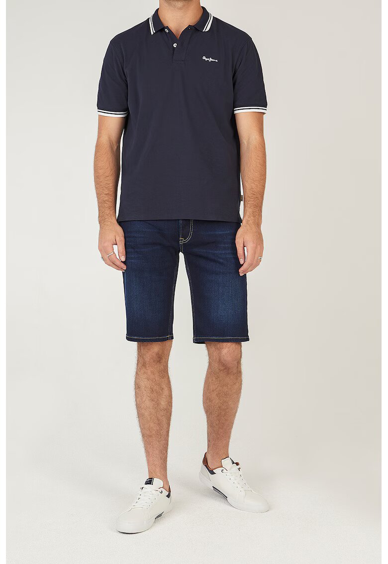 Pepe Jeans London Слим дънкови бермуди Gymdiigo