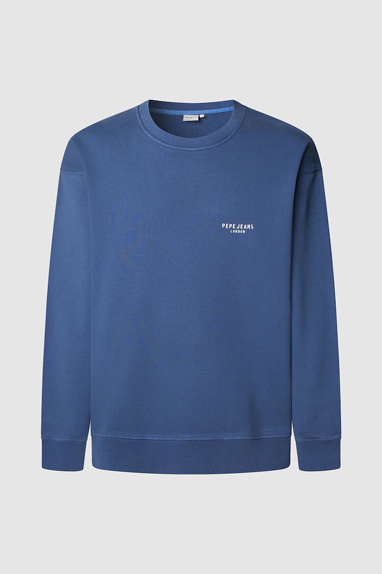 Pepe Jeans London Суитшърт с принт Син