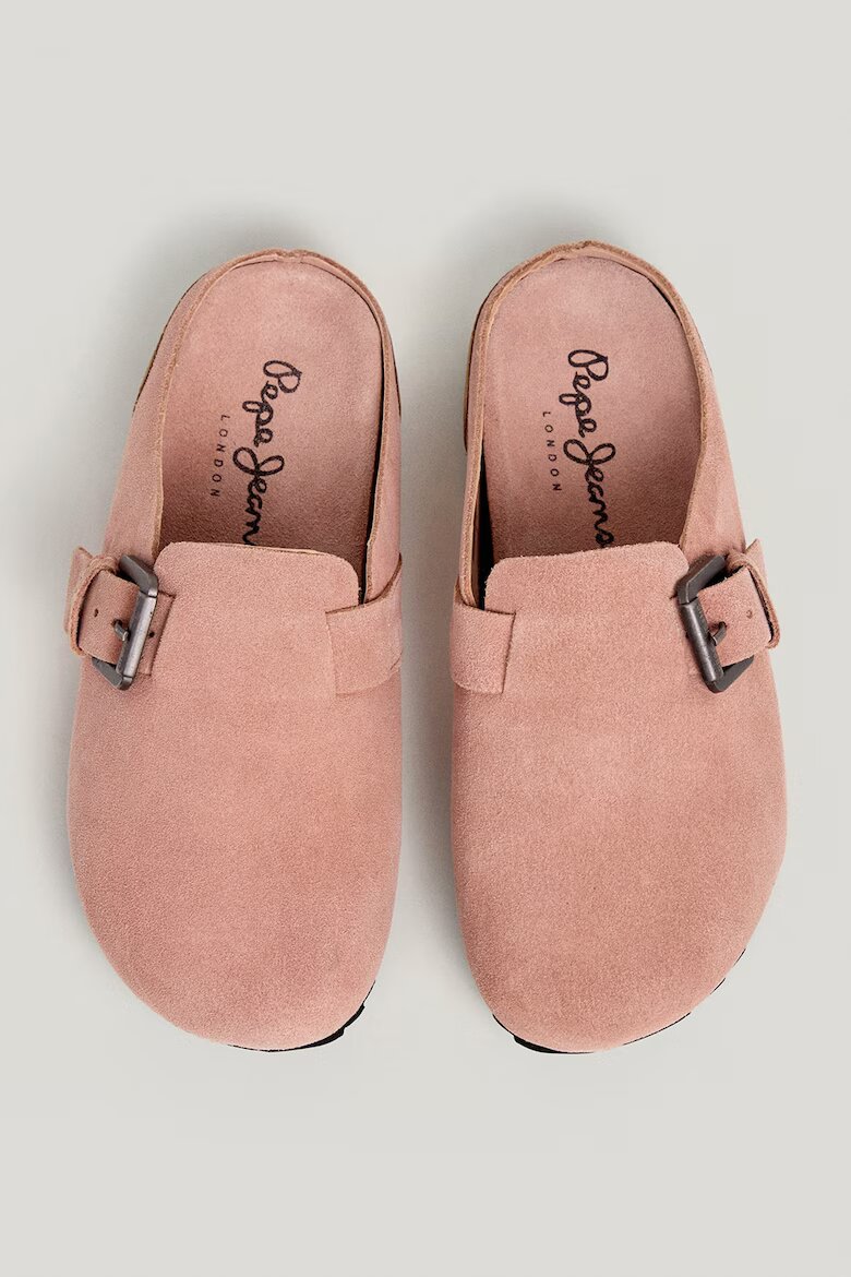 Pepe Jeans London Велурени обувки Розова сьомга