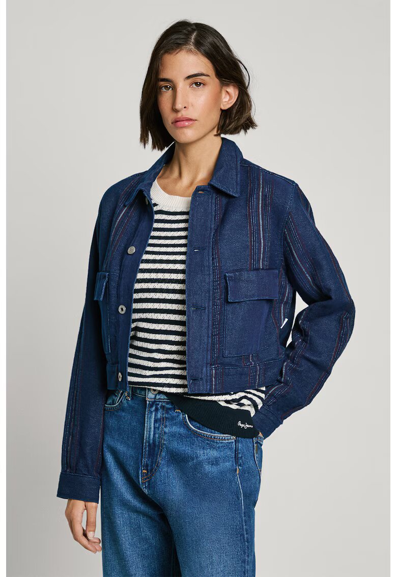 Pepe Jeans London Яке от деним с джобове