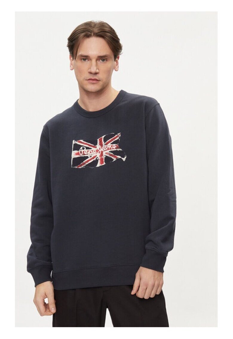 Pepe Jeans Мъжка блуза - 65135 - Памук - Тъмносиньо