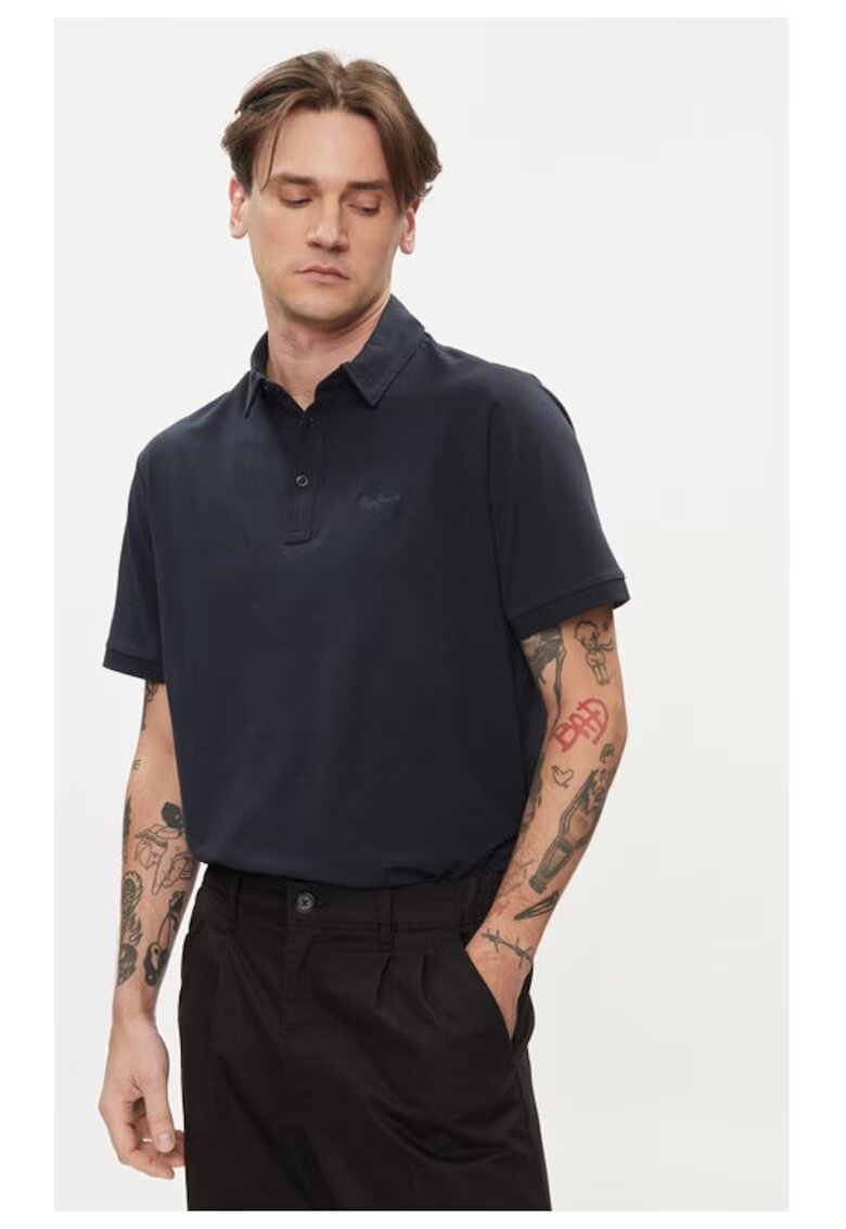 Pepe Jeans Мъжка тениска - 665012 - тъмносиньо - памук