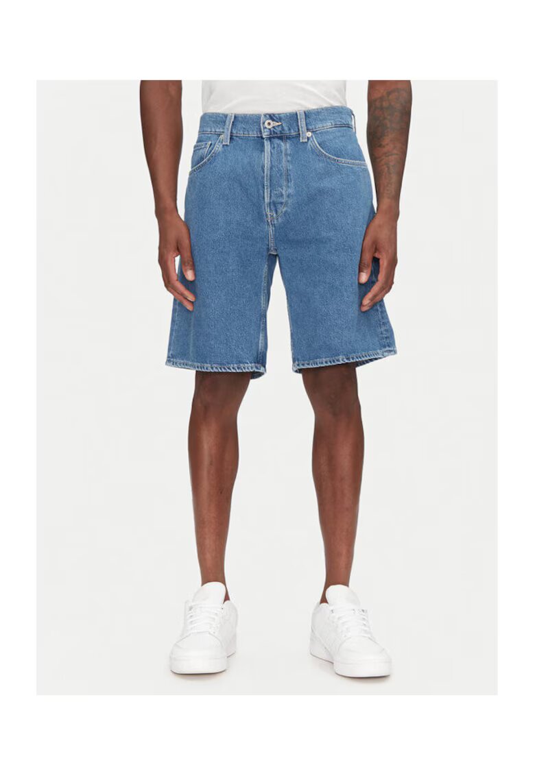 Pepe Jeans Мъжки шорти PM801176ND3 - Дънкови - Памук -