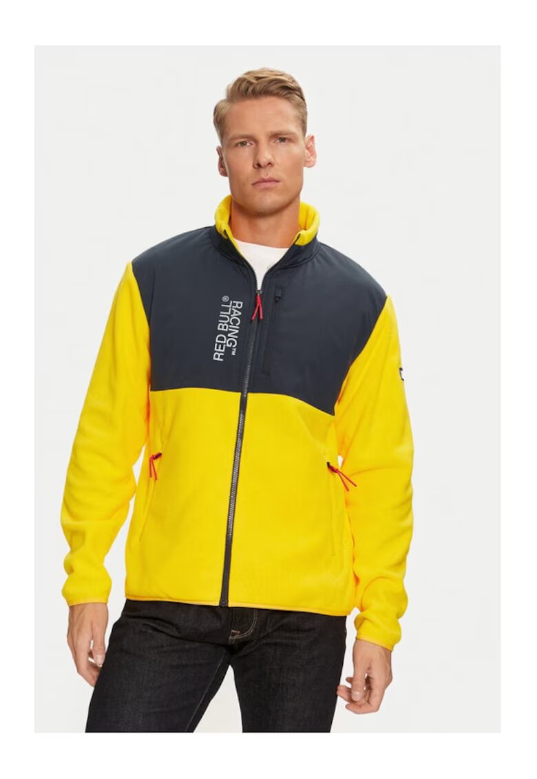 Pepe Jeans Red Bull Racing Jacket RM490006 Yellow Regular Fit - Polyamide