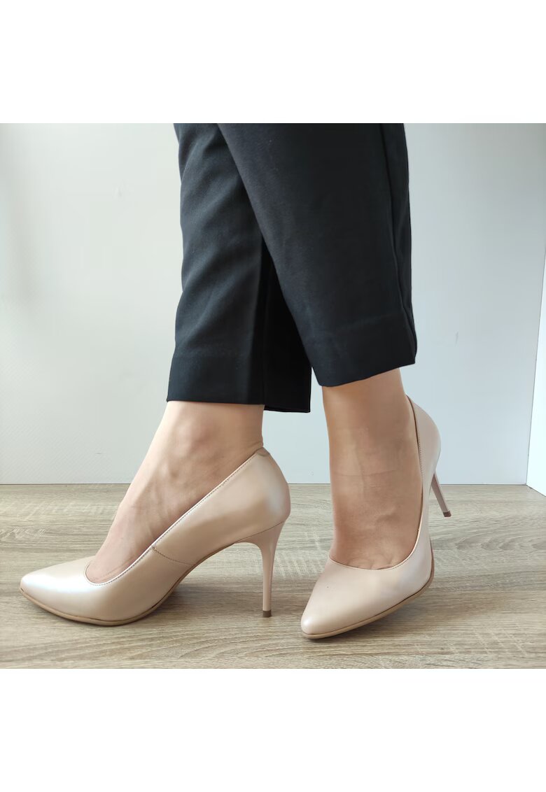 PERLLA Елегантни дамски обувки 3169-1 Beige Pearl - Бежова перла