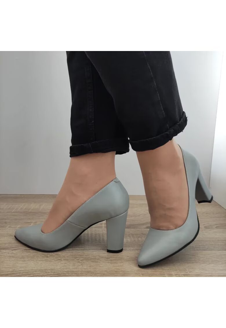 PERLLA Елегантни дамски обувки 5120 Grey - Сиви