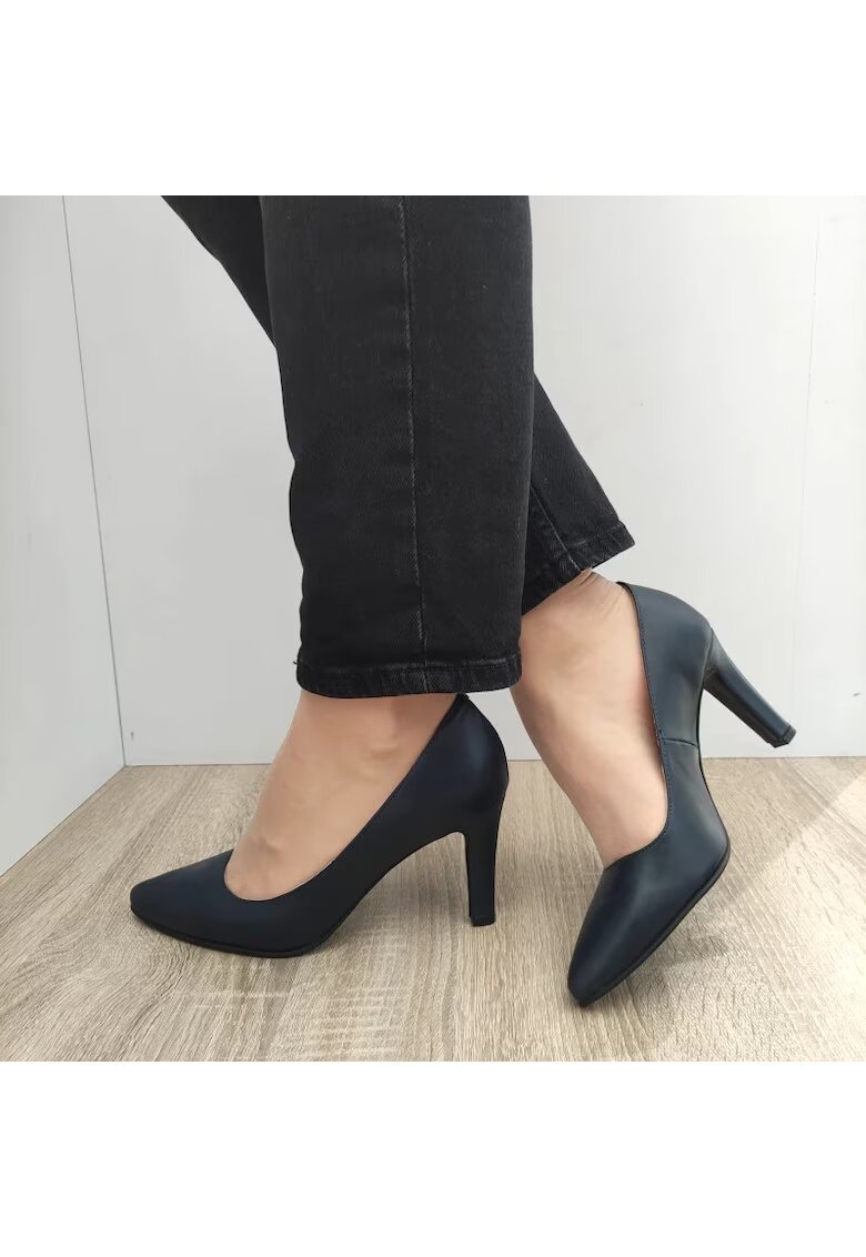 PERLLA Елегантни дамски обувки 5121 Navy Blue - Navy Blue