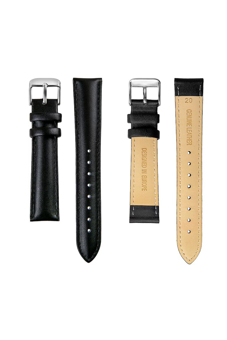 Philipp Blanc Кварцов часовник с кожена каишка