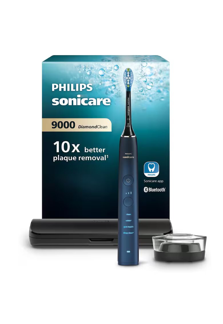Philips Sonicare Електрическа четка за зъби DiamondClean 9000 HX9911 - Тъмносин