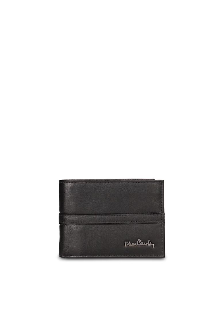 Pierre Cardin Кожен портфейл Astero Plus - Черен