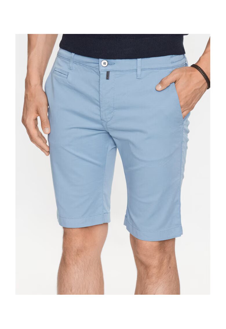 Pierre Cardin Мъжки шорти - 302454846 - Памук - 38 EU - Син