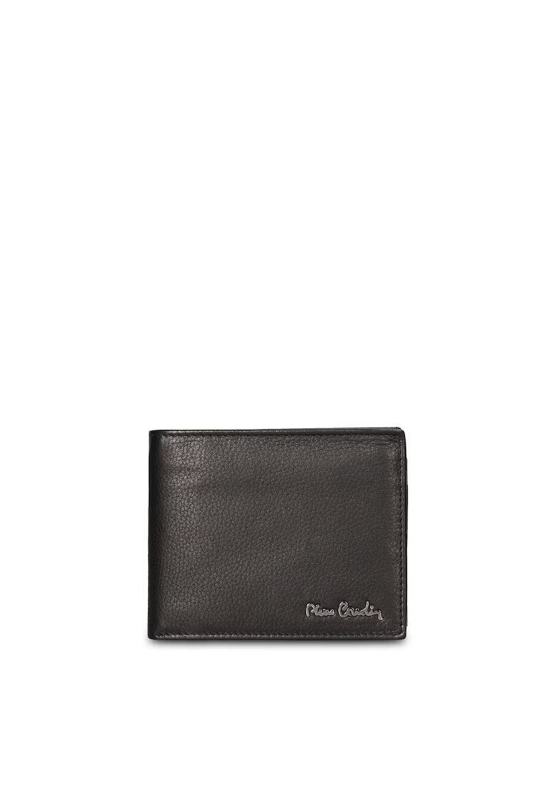 Pierre Cardin Сгъваем кожен портфейл Arden Chic - Черен