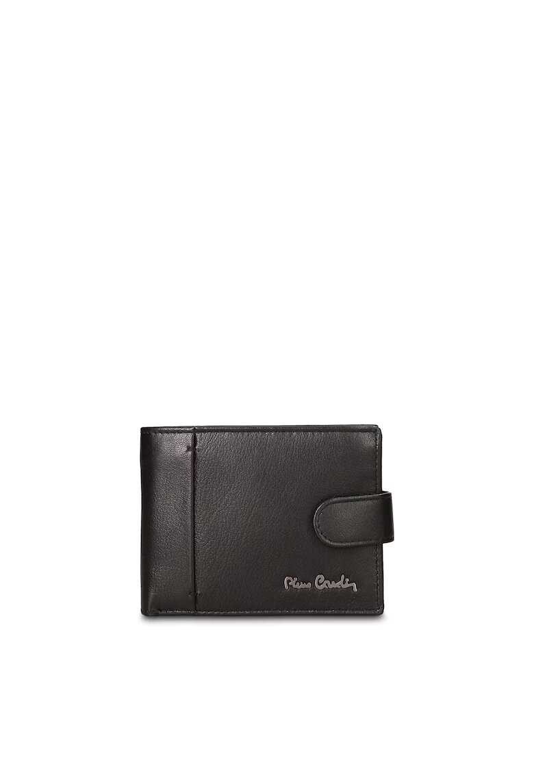 Pierre Cardin Сгъваем кожен портфейл Erevan Elite - Черен