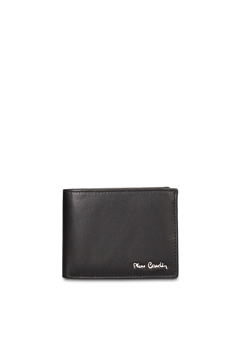 Pierre Cardin Сгъваем кожен портфейл Erewhon Chic - Черен