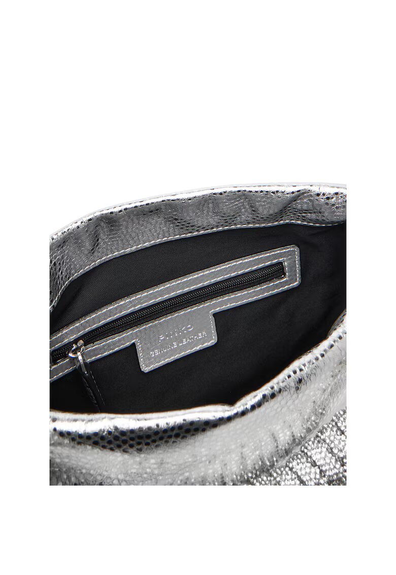 Pinko Дамска чанта Argento ZZFN Mini Clutch - розова - с малки дръжки