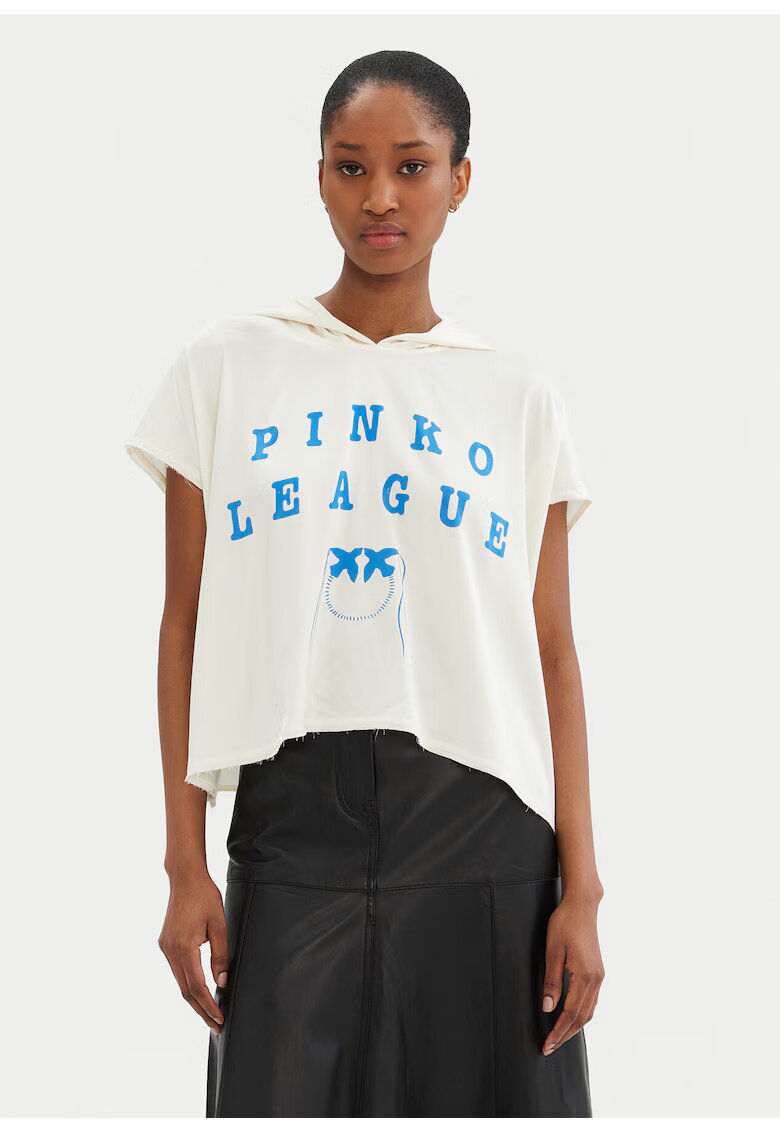 Pinko Дамска тениска Belinda 104875 A2HL - екрю