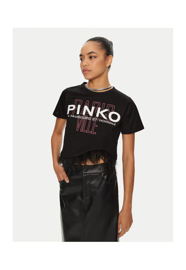 Pinko Дамска тениска черна