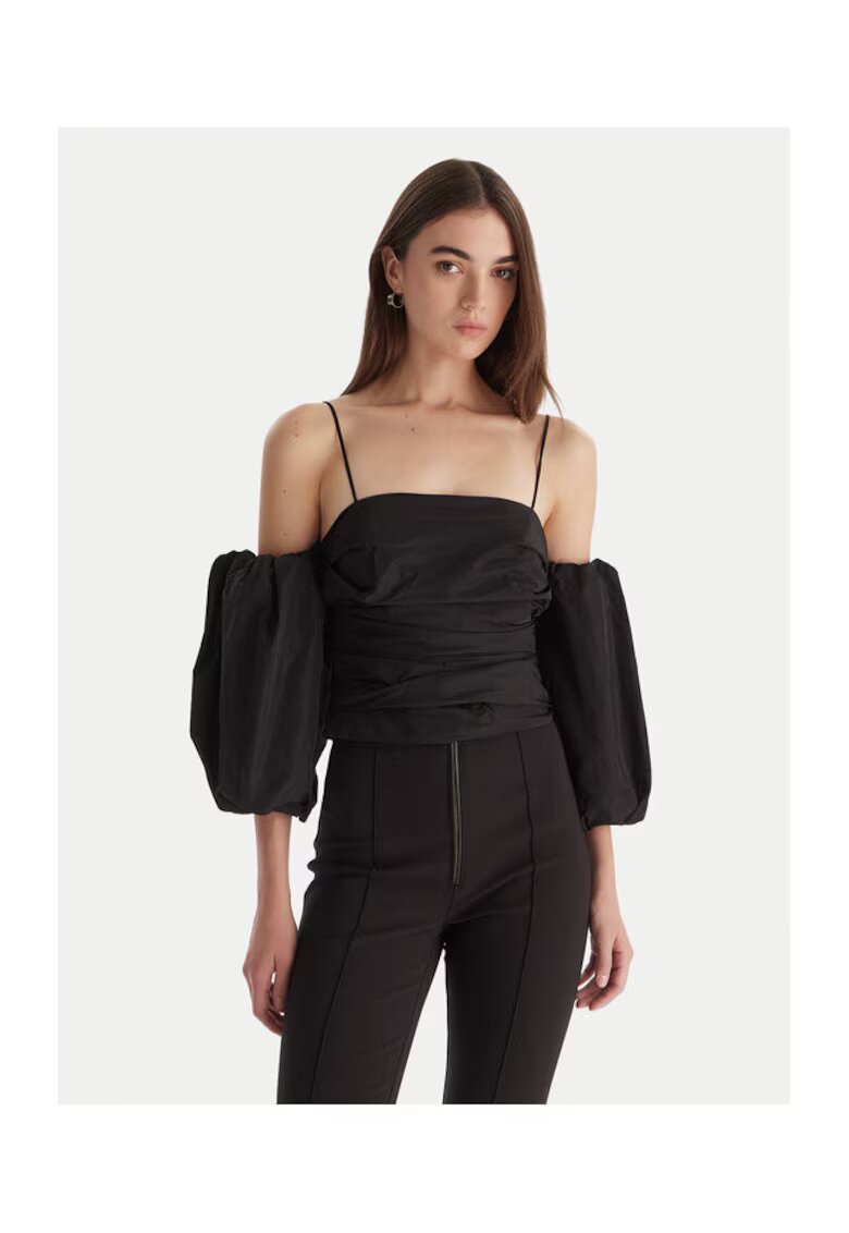 Pinko Дамско палто Taffeta 105552 Y3LE - черно