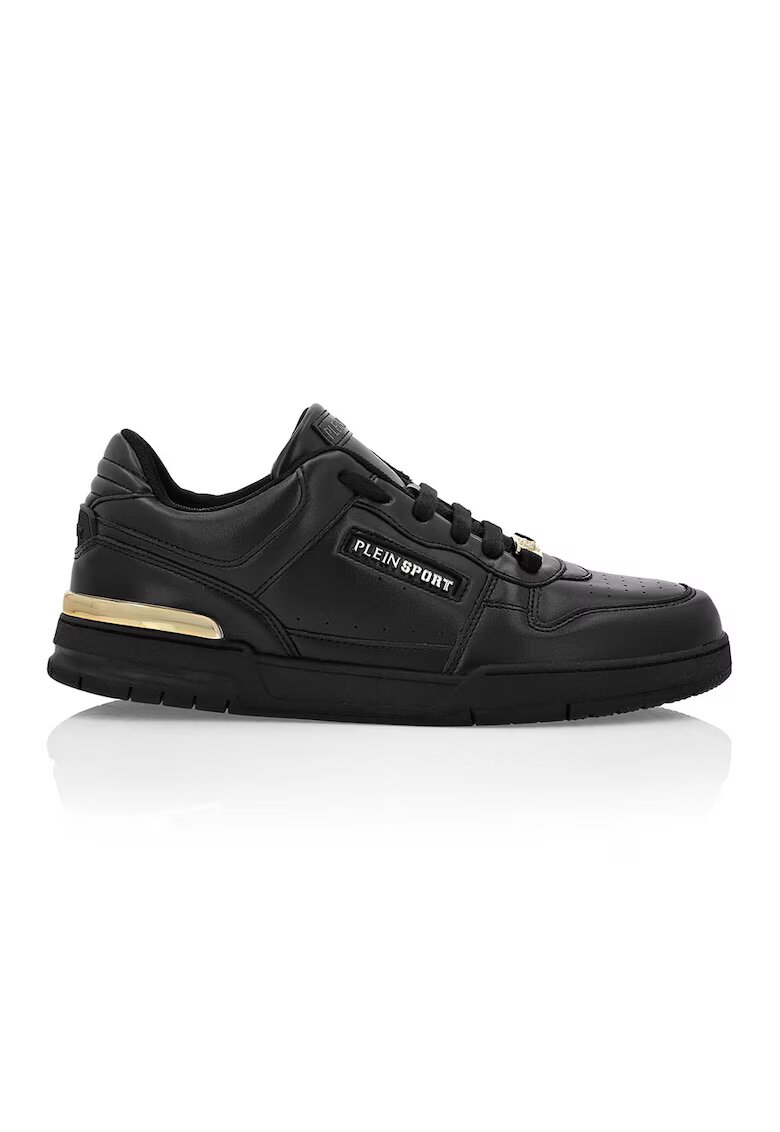 Plein Sport Маратонки Viper II Core GEN.X.05 от еко кожа - Златист/Черен