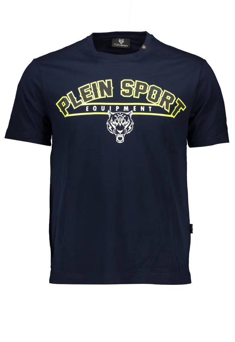 Plein Sport Мъжка тениска - 9213432 - лого - синьо