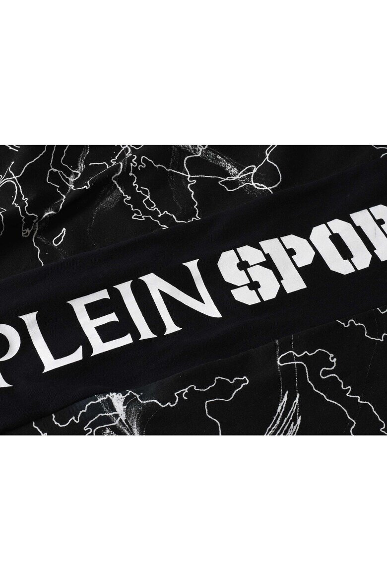 Plein Sport Мъжка тениска PS25MTS06/02 черна 100% памук