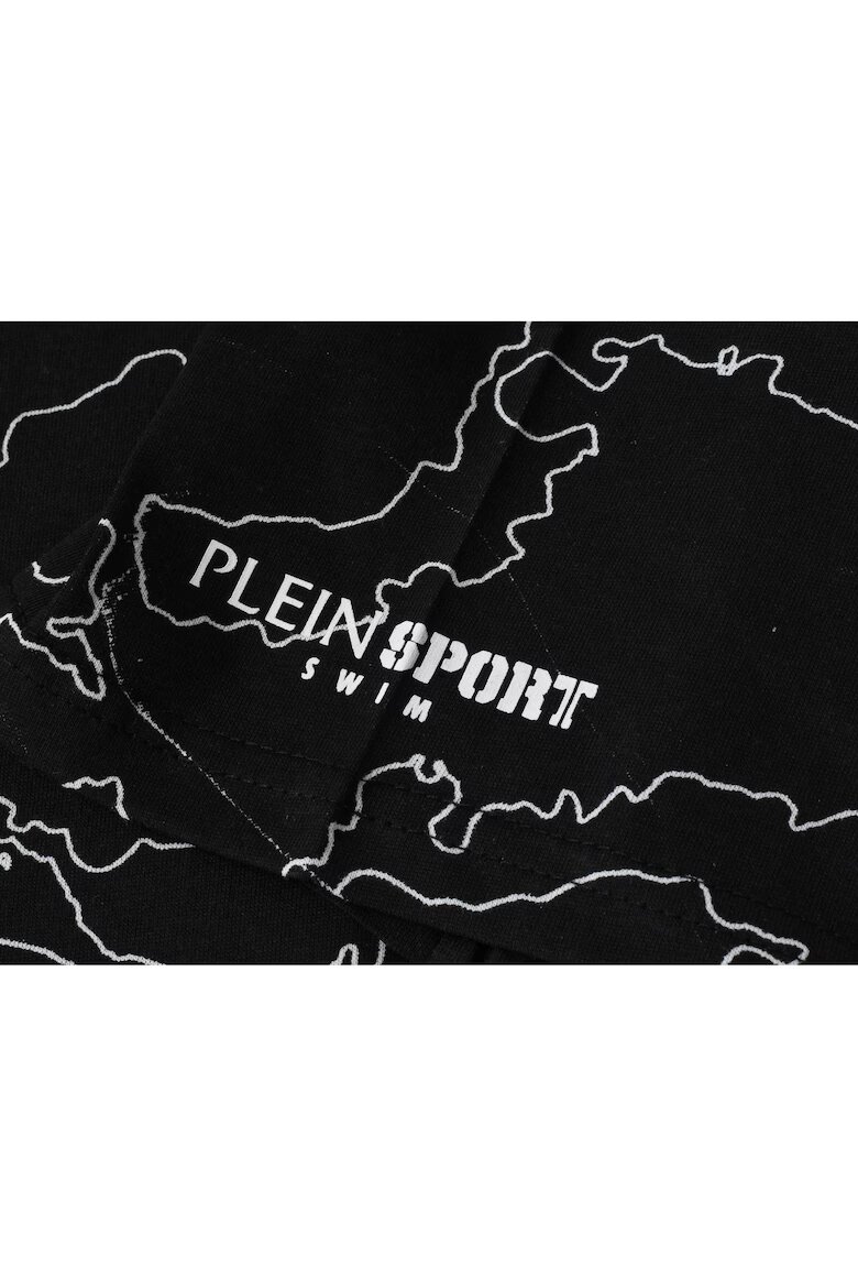 Plein Sport Мъжка тениска PS25MTS06/02 черна 100% памук