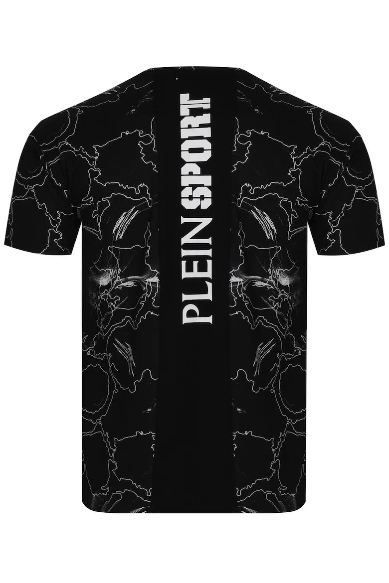 Plein Sport Мъжка тениска PS25MTS06/02 черна 100% памук