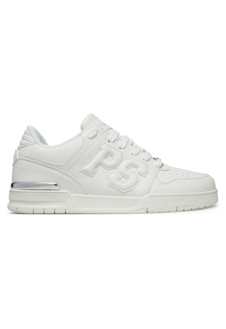 Plein Sport Мъжки кецове бели - еко кожа - модел White 01 Viper I