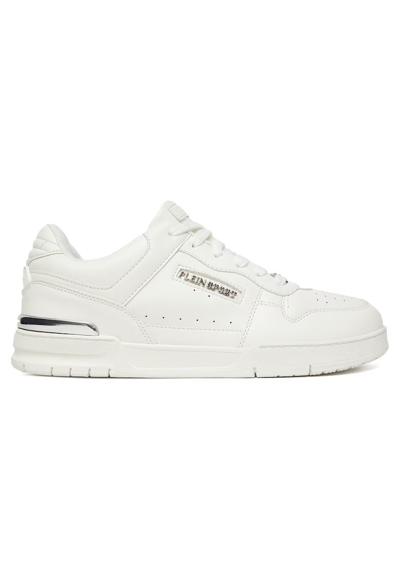 Plein Sport Мъжки кецове White Viper II Core FAES U - екологична кожа - бели