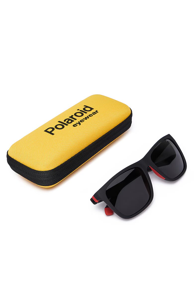 Polaroid Мъжки слънчеви очила PLD 2141/S - черни - пластмасова рамка