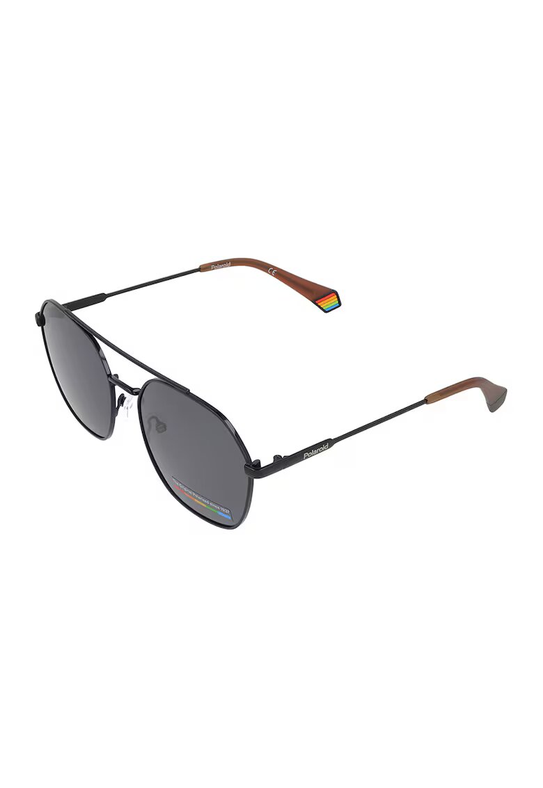 Polaroid Овални слънчеви очила Aviator с поляризация