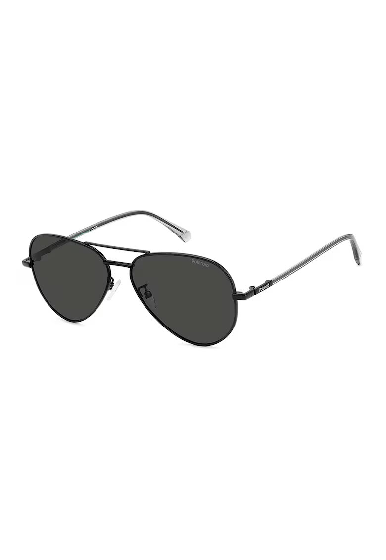 Polaroid Поляризирани слънчеви очила Aviator - Черен