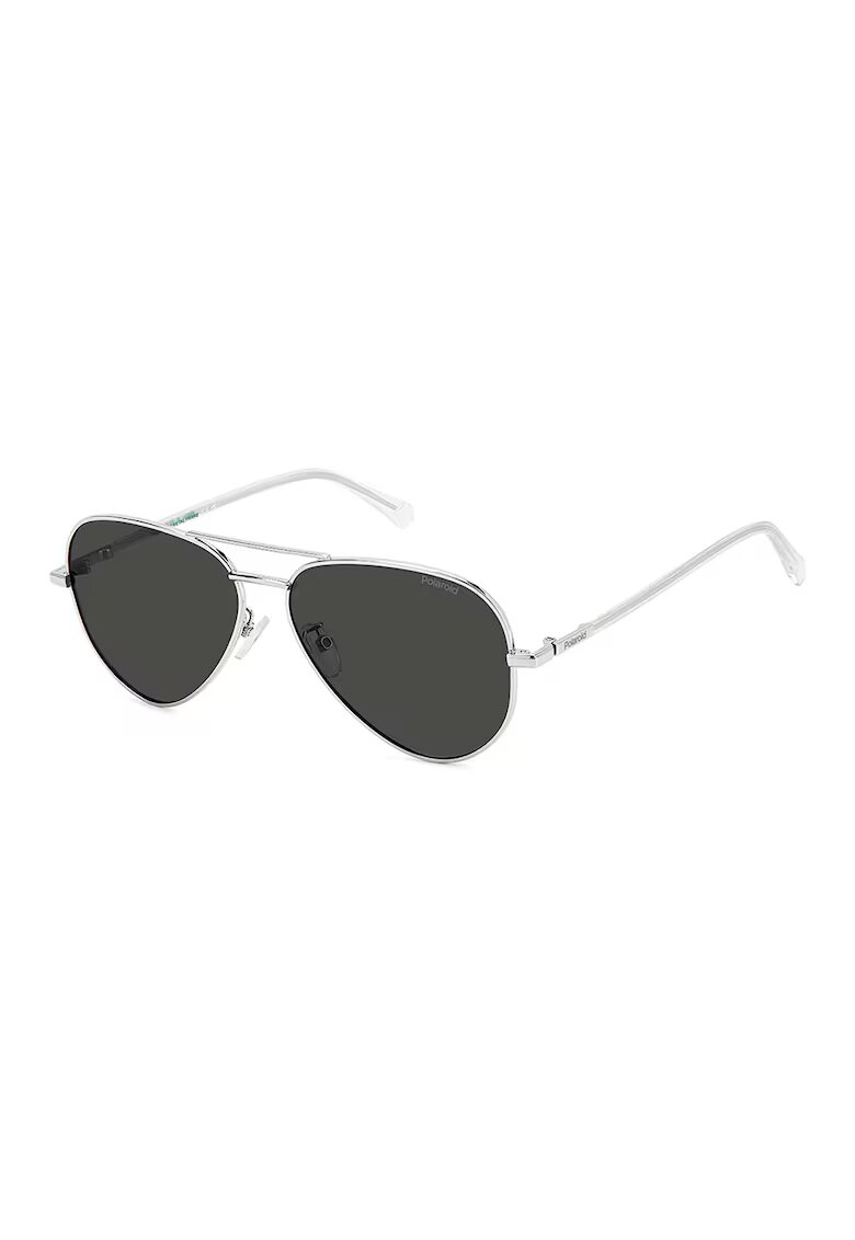 Polaroid Поляризирани слънчеви очила Aviator - Сребрист