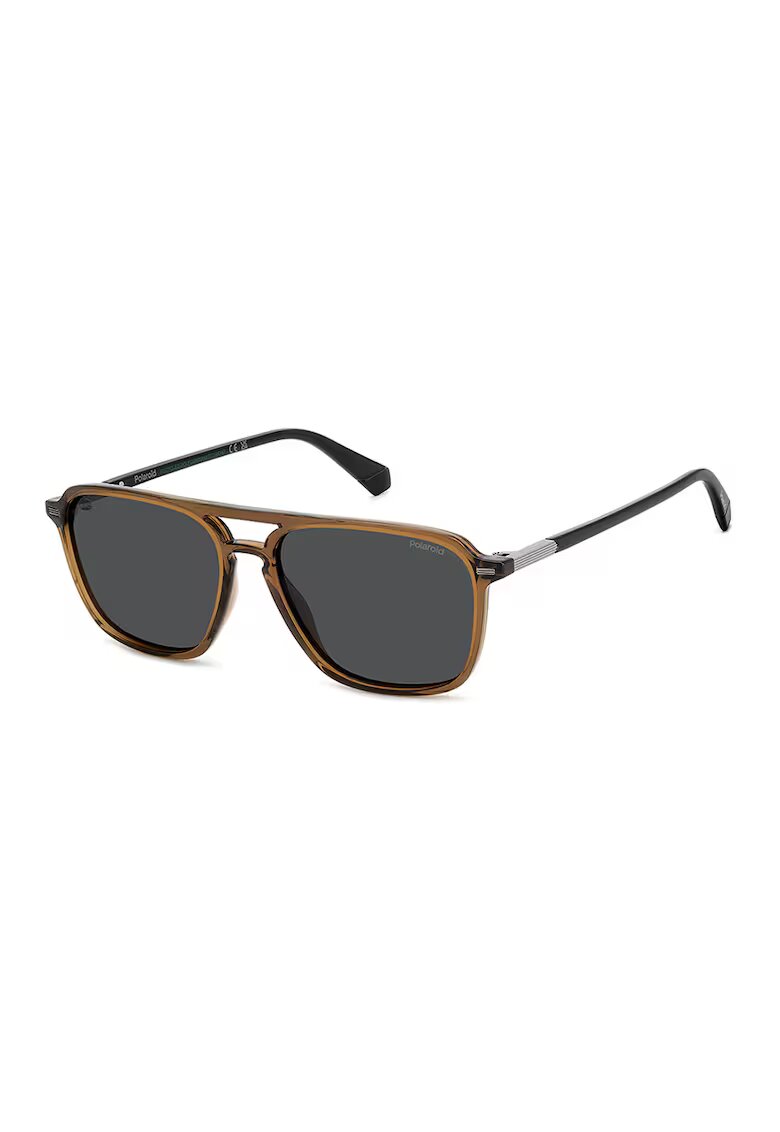 Polaroid Слънчеви очила Aviator - Кафяв
