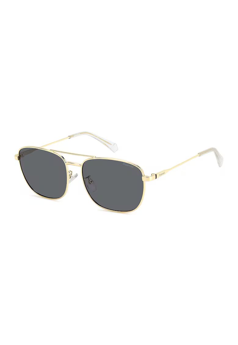Polaroid Слънчеви очила Aviator с поляризация - Златист/Антрацитно сиво