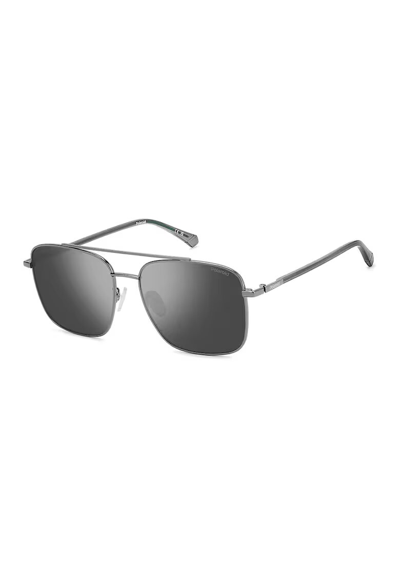Polaroid Слънчеви очила Aviator - Тъмносребрист