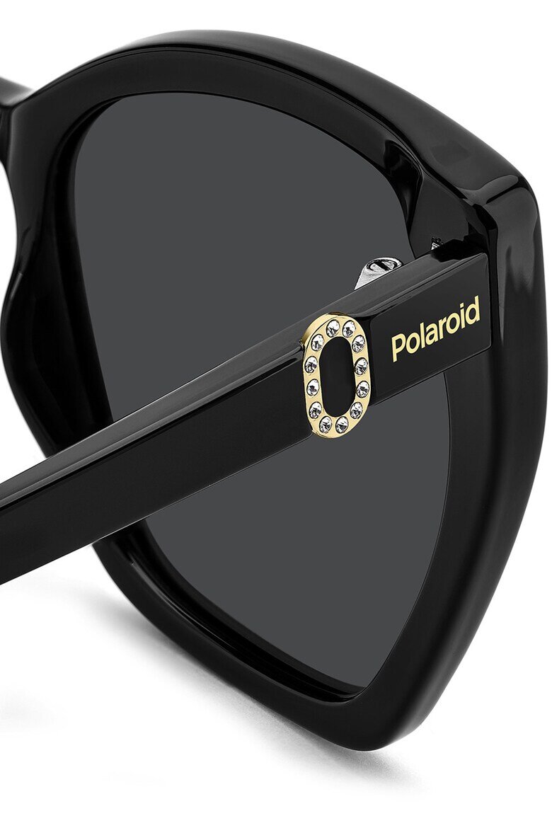 Polaroid Слънчеви очила Butterfly с поляризация Черен