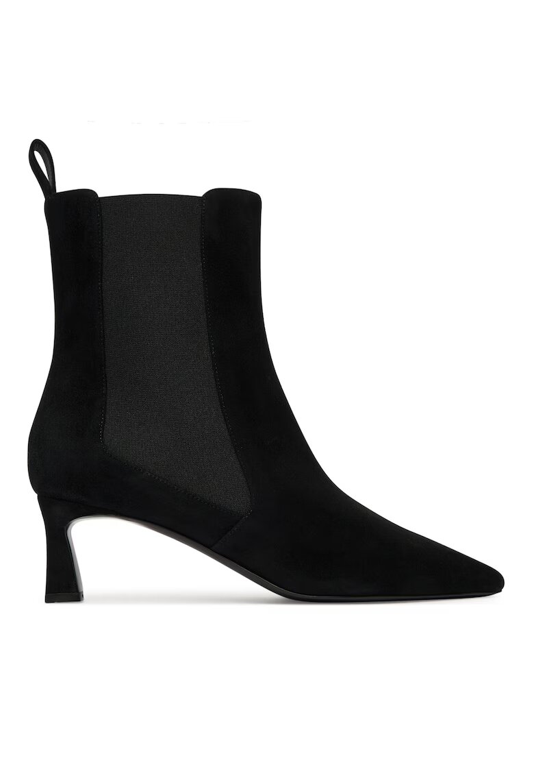 Pollini Дамски боти естествена кожа - черни - SA21015M0NTA0000