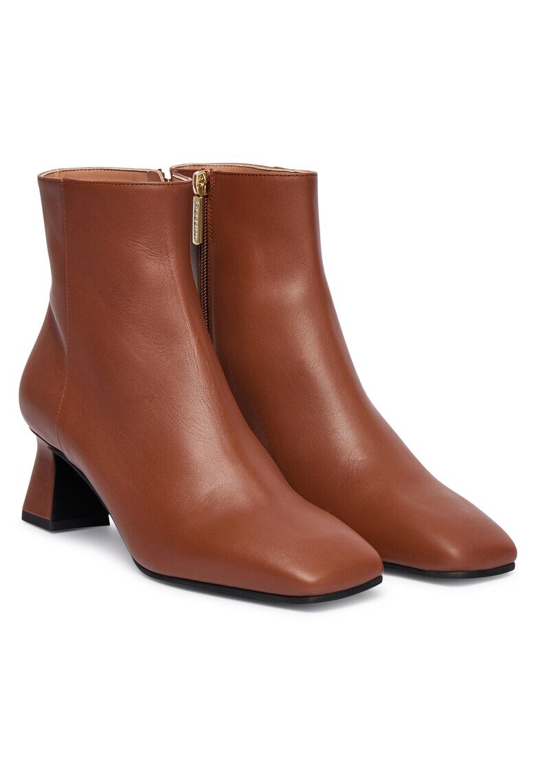 Pollini Дамски боти SA21045G0NTC0217 - Естествена кожа - Кафяви