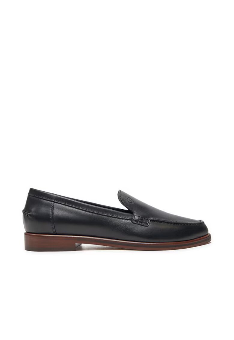 Pollini Дамски мокасини 201036303 - Естествена кожа - Черни