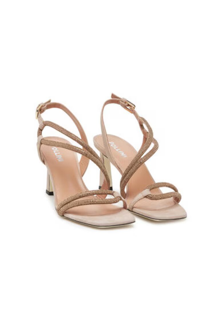Pollini Дамски сандали - SA16037C0MTA0122 - Естествена кожа