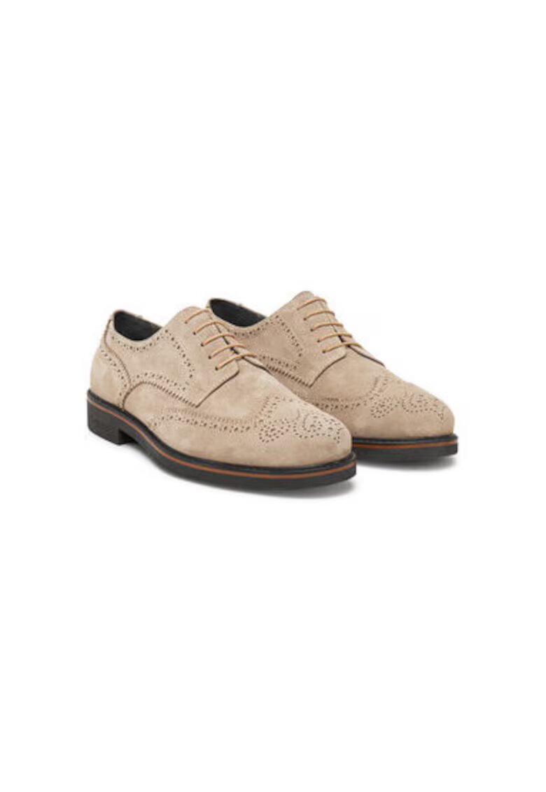 Pollini Мъжки боти SB10233G0MUB0104 - Естествена кожа