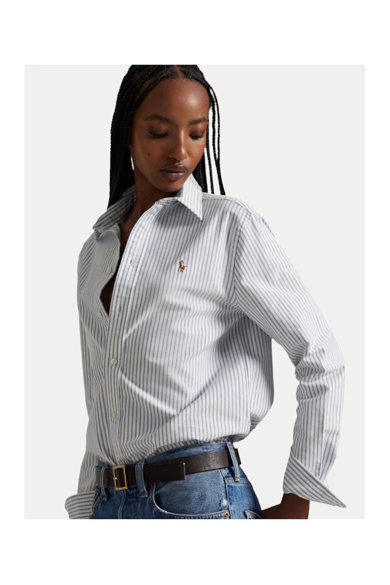 Polo Ralph Lauren Дамска риза светлосиня на райета