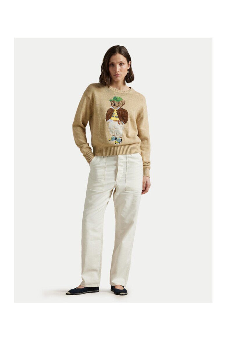 Polo Ralph Lauren Дамски пуловер 211972121001 бежов