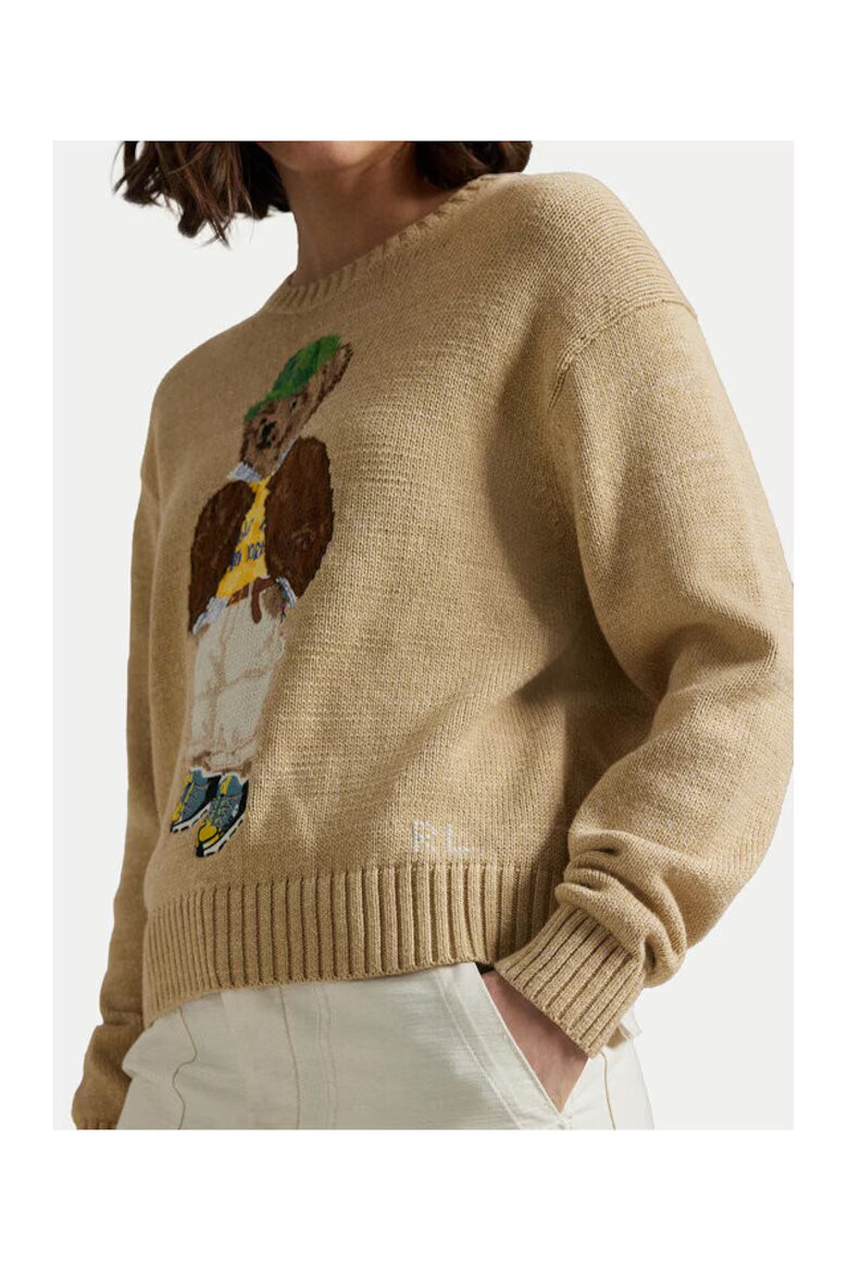 Polo Ralph Lauren Дамски пуловер 211972121001 бежов