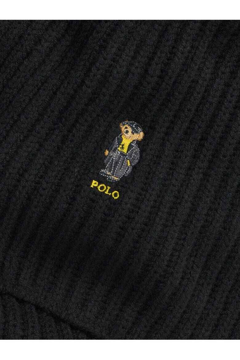 Polo Ralph Lauren Дамски шал вълна черен One Size INTL