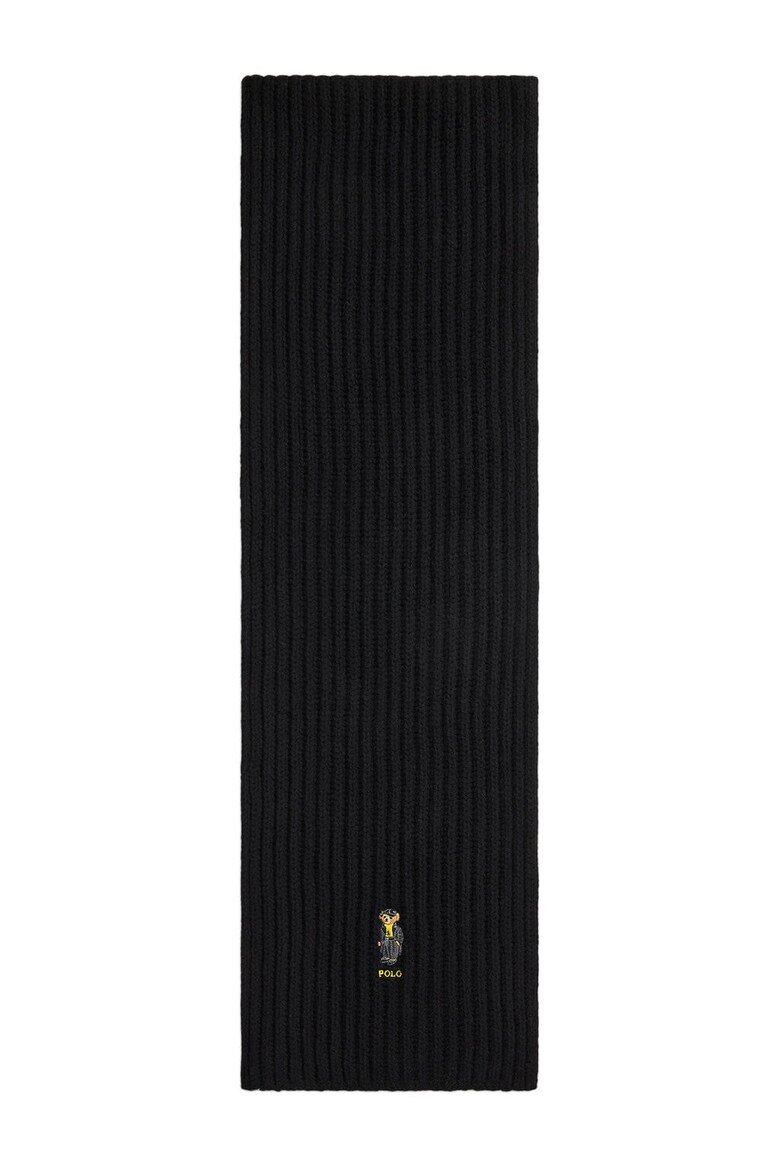 Polo Ralph Lauren Дамски шал вълна черен One Size INTL