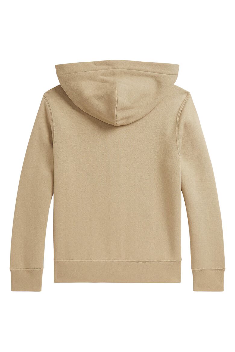 Polo Ralph Lauren Мъжка блуза с цип бежова памук Бежов