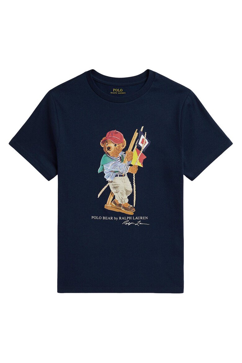 Polo Ralph Lauren Мъжка ежедневна тениска памук тъмносин