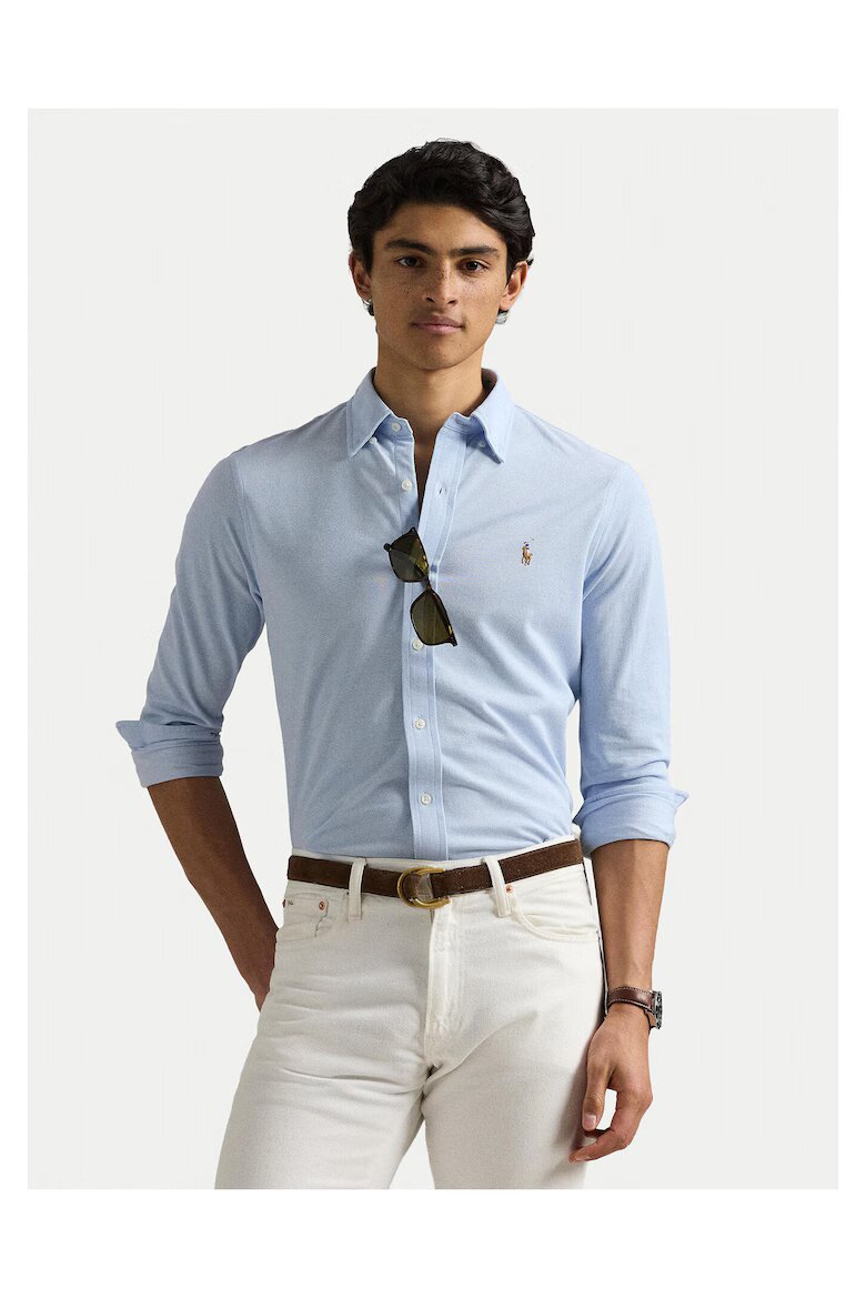 Polo Ralph Lauren Мъжка риза синя памучна